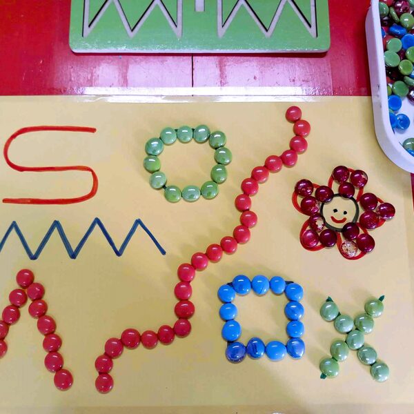 Sok-sok formakövető, érzékelésfejlesztő játék