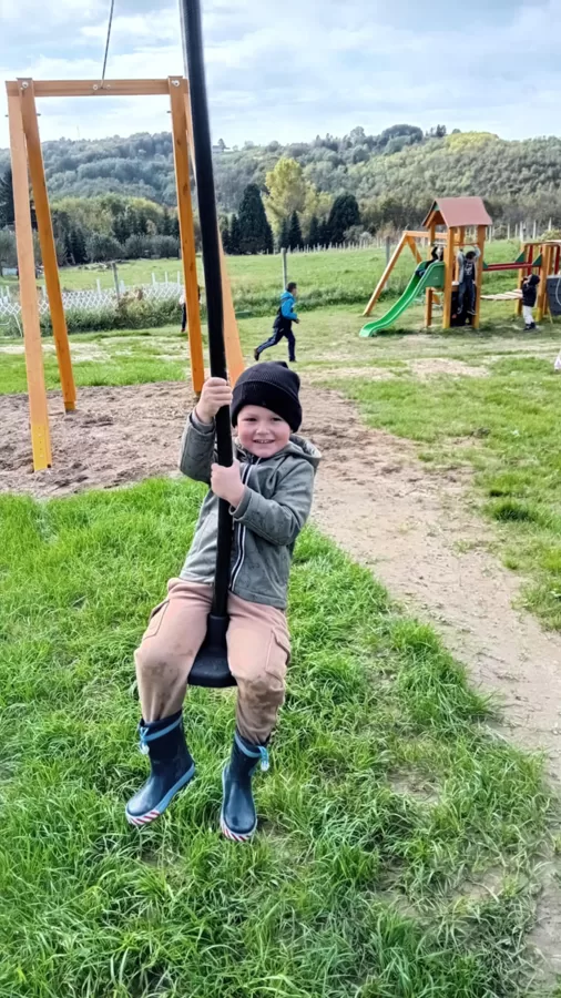 A kötélpálya csuda jó!!!